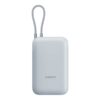 Xiaomi Power Bank (Integrated Cable) | 10000 mAh | USB-A/USB-C/USB-C cable | Ice Blue