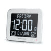 Muse | Wall Clock with Alarm Function | M-090 WMC | White