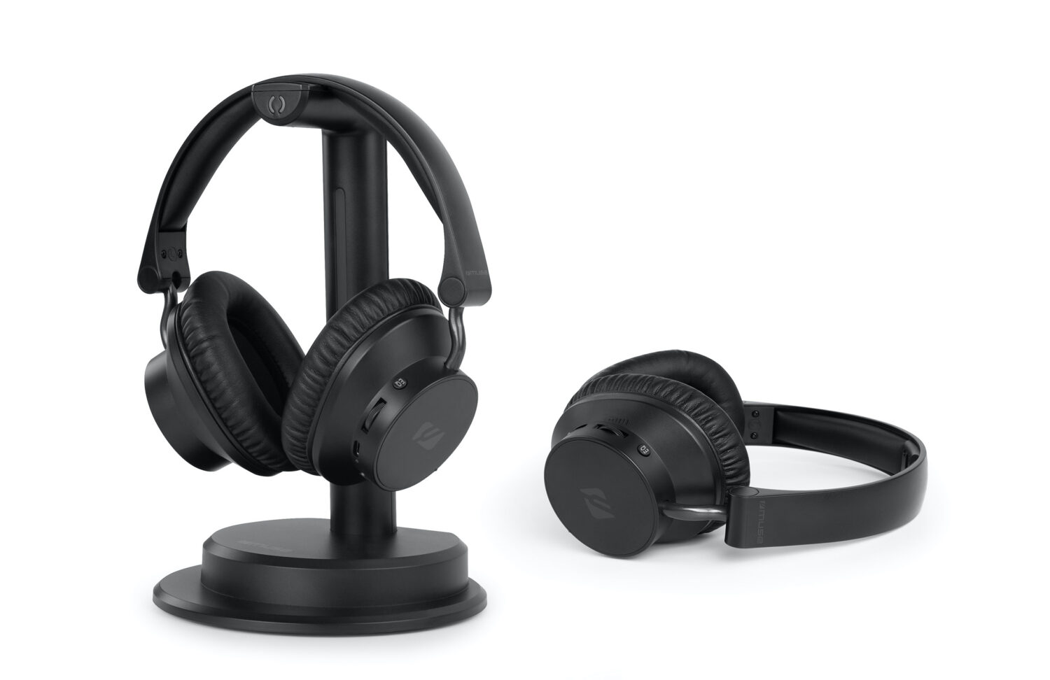 Muse | Pack 2 Wireless TV Headphones | M-288 CTV | Bluetooth | Black
