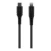 Fixed | Liquid Silicone Cable USB-C/Lightning, 2m | FIXDLS-CL2-BK
