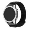 Fixed | Sporty Strap for Garmin QuickFit 22mm | 160-210 mm | Black | Nylon