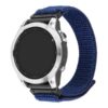 Fixed | Sporty Strap for Garmin QuickFit 22mm | 160-210 mm | Dark blue | Nylon