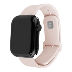 Fixed | Sporty Strap Set for Apple Watch 38/40/41 mm | 160-225 mm | Pink | Silicone