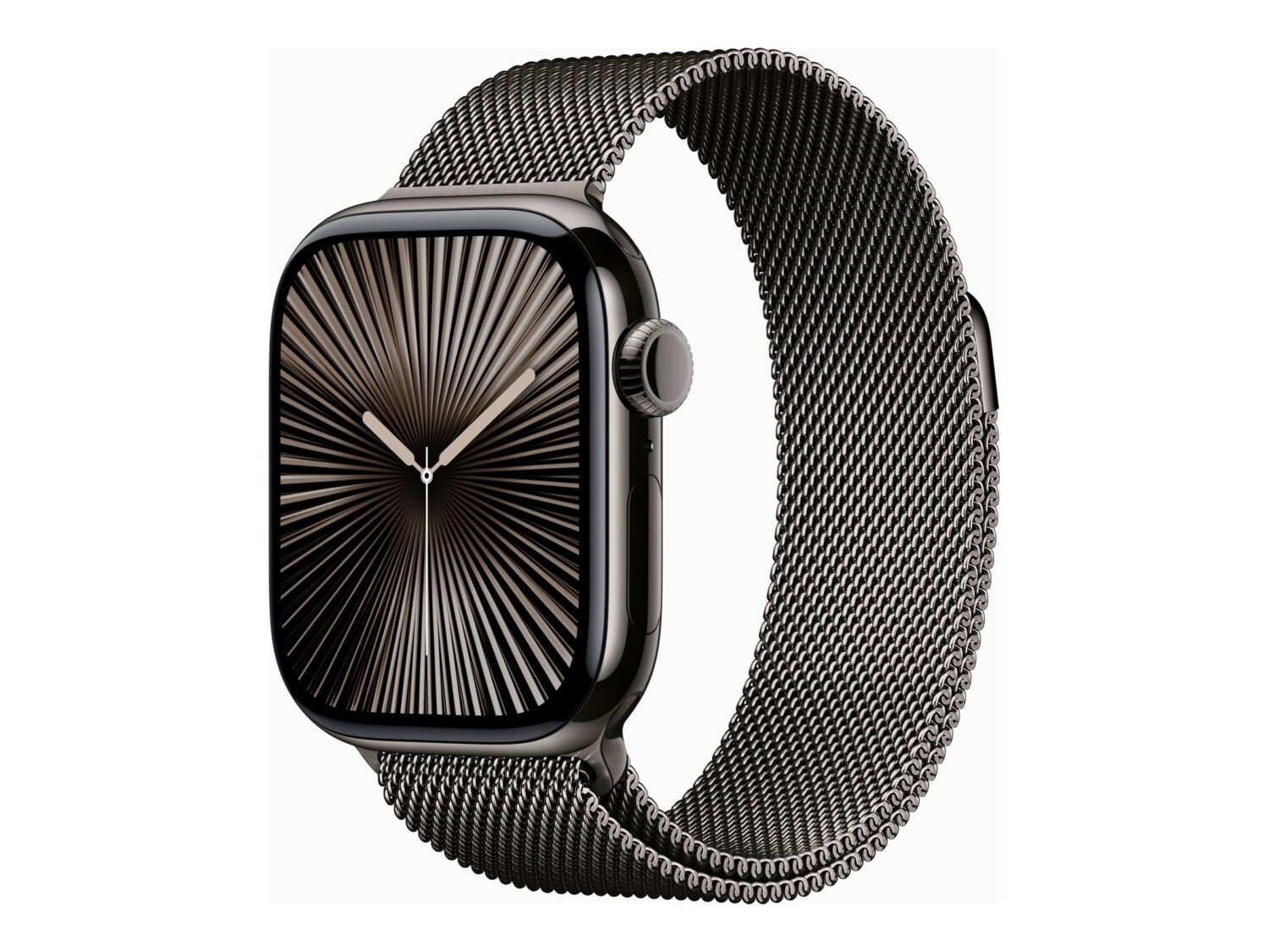 Apple Watch Series 10 | Smart watch | GPS (satellite) | Always-On Retina display | 42mm | Waterproof | Slate Titanium