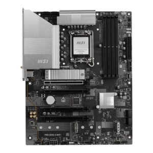 MSI PRO Z890-S WIFI | Processor family Intel | Processor socket LGA1851 | DDR5 UDIMM | Supported hard disk drive interfaces SATA, M.2 | Number of SATA connectors 4