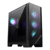 MSI PC Case | MAG FORGE 321R AIRFLOW | Side window | Black | Mid-Tower | Power supply included No | ATX