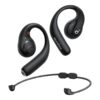 Anker Soundcore | Open-Ear Sport Headphones | AeroFit Pro | Bluetooth | Open-Ear | Microphone | Wireless | Midnight Black