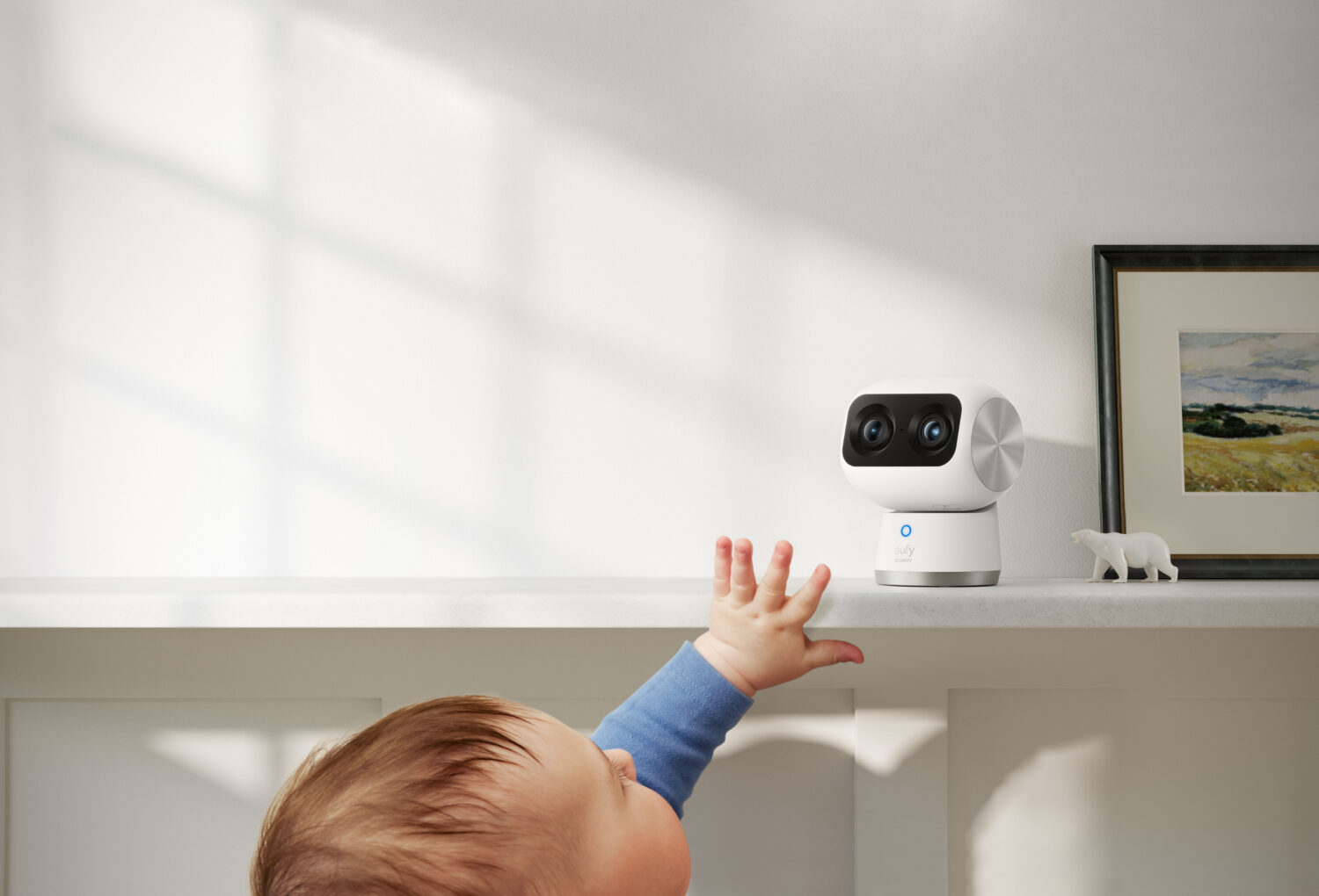 Anker Eufy | Security Indoor Camera | S350 | Tabletop | Wide-Angle Lens | Micro SD, Max. 128GB | White