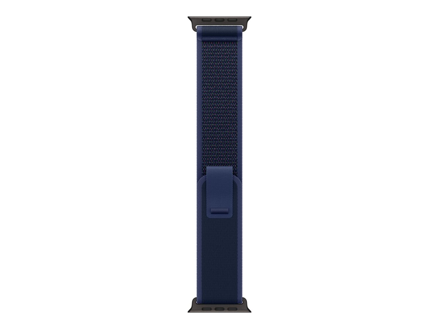 Apple 49mm Blue Trail Loop - M/L - Black Titanium Finish