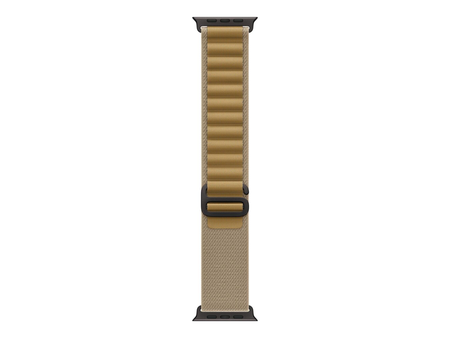 Apple 49mm Tan Alpine Loop - Medium - Black Titanium Finish