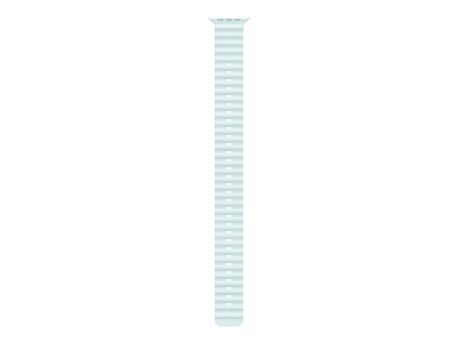 Apple | 49mm Ice Blue Ocean Band Extension - Natural Titanium Finish