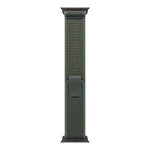Apple 49mm Green Trail Loop - M/L - Black Titanium Finish