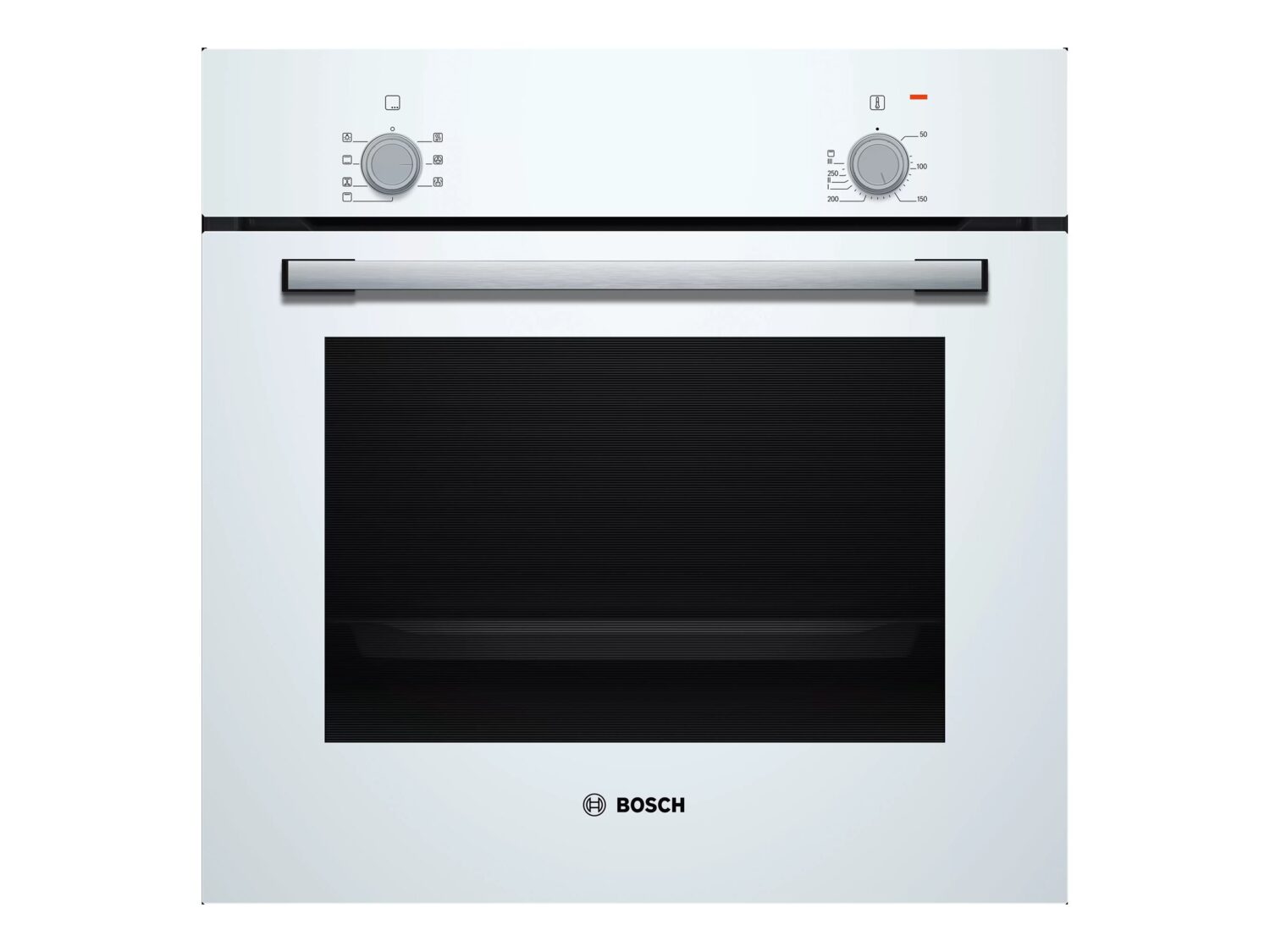 Bosch Oven | HBF010BV1S | 66 L | Electric | Manual | Control knob | Height 59.5 cm | Width 59.4 cm | White