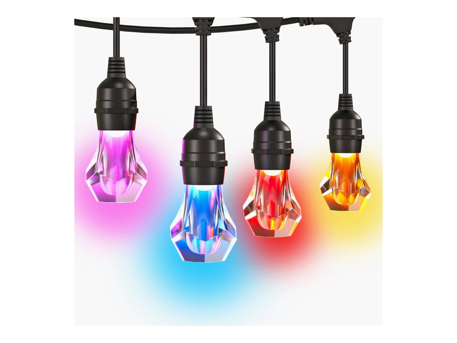 Nanoleaf Essentials Matter Smart Multicolour Outdoor String Lights Starter Kit 30m|16M+