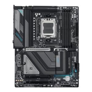 Gigabyte X870 GAMING X WIFI7 | Processor family AMD | Processor socket AM5 | DDR5 DIMM | Supported hard disk drive interfaces SATA, M.2 | Number of SATA connectors 4