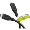 Goobay USB-C™ Cable, USB4™, 100 W, 20 Gbit/s, Power Delivery, 2 m, Black | Goobay