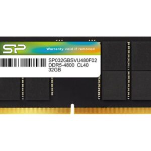 Silicon Power SP032GBSVU480F02 | 32 GB | DDR5 | 4800 MHz | PC/server | Registered No | ECC Yes