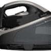 TEFAL Steam Station | SV6140 Express Easy | 2200 W | 1.7 L | 6 bar | Auto power off | Vertical steam function | Calc-clean function | Black/Steel Grey
