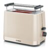 Bosch Compact Toaster | TAT3M127 MyMoment | Number of slots 2 | Housing material Plastic | Beige
