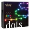 Twinkly Dots Smart LED 200 RGB, 10m, Black wire | Multicolor