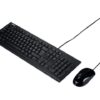 Asus U2000 | Keyboard and Mouse Set | Wired | US | Black