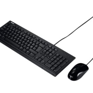 Asus U2000 | Keyboard and Mouse Set | Wired | US | Black
