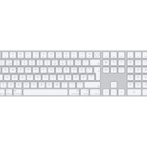 Apple Magic Keyboard with Touch ID and Numeric Keypad | Keyboard | Wireless | Swedish | White