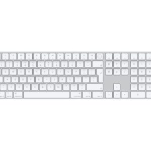Apple Magic Keyboard with Touch ID and Numeric Keypad | Keyboard | Wireless | English | White