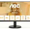 AOC | 24B3CA2 | 23.8 " | IPS | FHD | 100 Hz | 1 ms | 1920 x 1080 pixels | 250 cd/m² | HDMI ports quantity 1 | Black