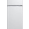Midea Refrigerator | MDRT294FGE01 | Energy efficiency class E | Free standing | Double Door | Height 143 cm | Fridge net capacity 163 L | Freezer net capacity 41 L | 40 dB | White