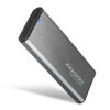 AXAGON External USB-C 3.2 Gen 2 metal box for M.2 NVMe & SATA SSD disks | EEM2-SG2