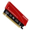 AXAGON PCI-Express x16 internal adapter to connect an NVMe M.2 SSD to a desktop | PCEM2-S