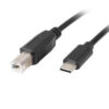 Lanberg | USB-C to USB-B Cable, 3m | CA-USBA-13CC-0030-BK