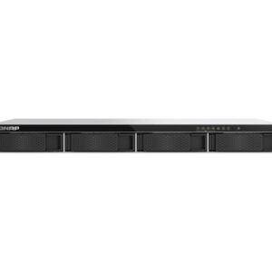 QNAP Compact 1U short-depth rackmount 2.5GbE NAS | TS-433eU | Cortex-A55 | 4 GB