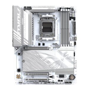 Gigabyte B850 A ELITE WF7 ICE | Processor family AMD | Processor socket AM5 | DDR5 | Supported hard disk drive interfaces SATA, M.2 | Number of SATA connectors 4