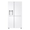 LG Refrigerator | GSLC40SWPE | Energy efficiency class E | Free standing | Side by side | Height 179 cm | Fridge net capacity 417 L | Freezer net capacity 221 L | Display | 36 dB | White