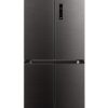 Midea Refrigerator | MDRF632FIE28 | Energy efficiency class E | Free standing | Side by side | Height 177.5 cm | No Frost system | Fridge net capacity 305 L | Freezer net capacity 169 L | Display | 35 dB | Black