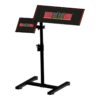 Next Level Racing | Floor stand | NLR-A012 Free Standing Keyboard and Mouse Stand | Height | Black
