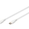 Digitus Silicone Connection Cable | AK-300341-020-W | USB-C to USB-C