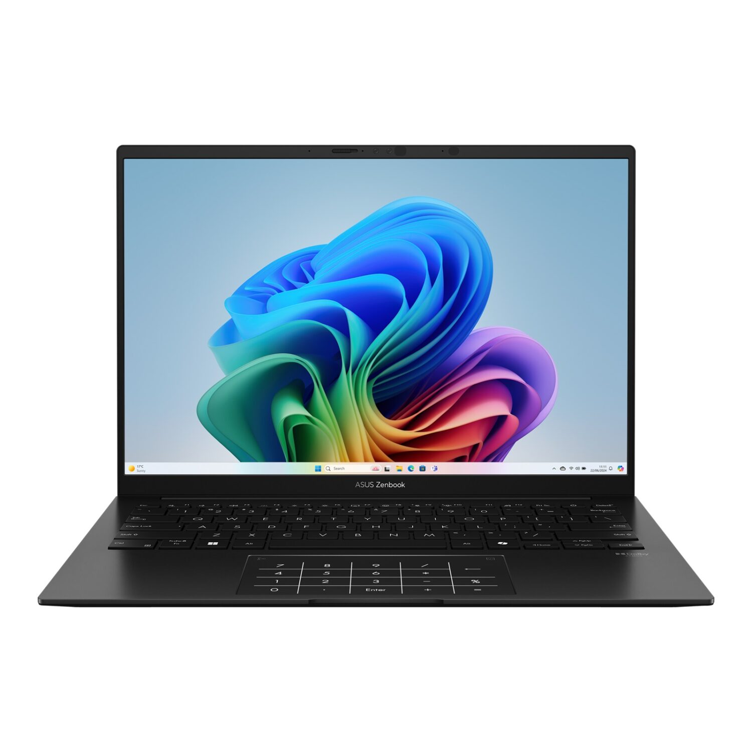 Asus Zenbook 14 UM3406KA-PP164W | Jade Black | 14 " | OLED | 3K | 2880 x 1800 pixels | Glossy | AMD Ryzen AI 7 | 350 | 32 GB | LPDDR5X | Solid-state drive capacity 1000 GB | AMD Radeon Graphics | Windows 11 Home | 802.11ax | Bluetooth version 5.3 | Keyboard language US | Keyboard backlit | Warranty 24 month(s)