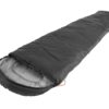 Easy Camp Starling Mummy Black 8°C | Sleeping Bag | 210 x 75 x 50 cm | -5 to 12 °C | Two-way open-end, autolock
