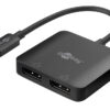 Goobay USB-C Adapter to 2x DisplayPort | 60171