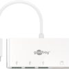Goobay USB-C Multiport Adapter to 3x USB-A, Cardreader | 40759
