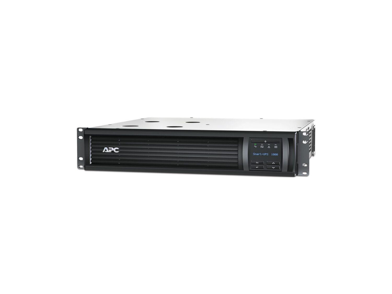 APC Smart-UPS, Line Interactive, 1000VA, Rackmount 2U, 230V, 4x IEC C13 outlets, SmartConnect Port+SmartSlot, AVR, LCD, Black | Schneider Electric