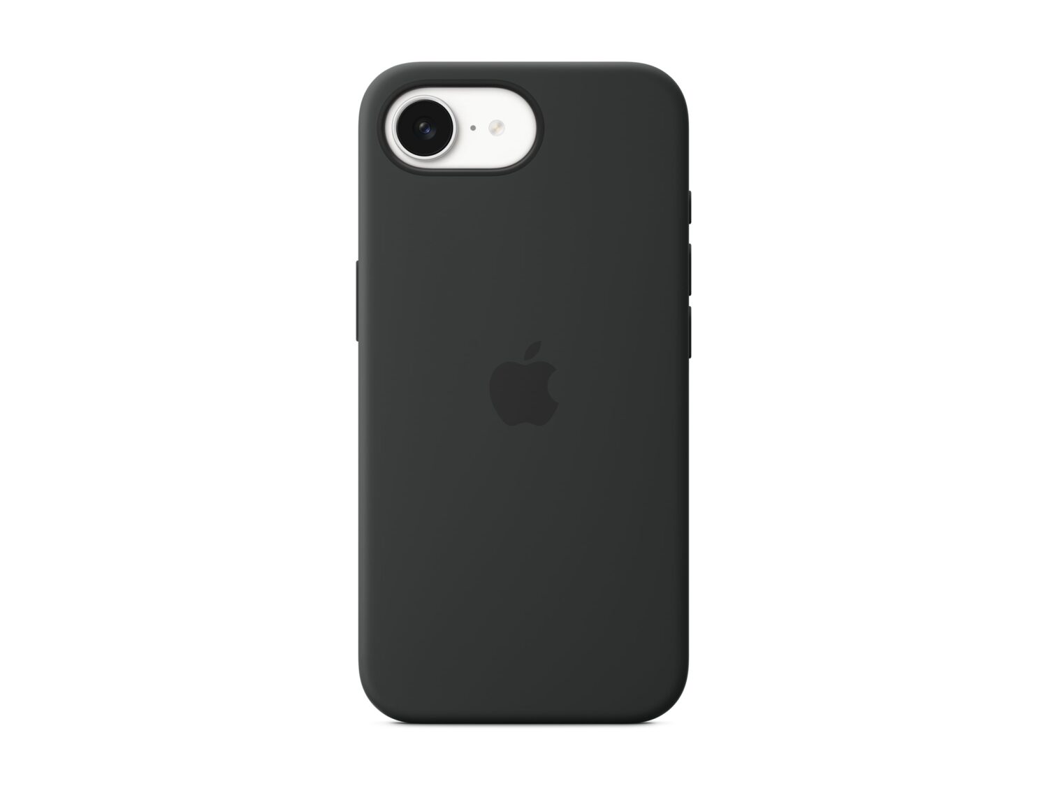 Apple iPhone 16e Silicone Case – Black | Apple