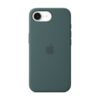 Apple iPhone 16e Silicone Case – Lake Green | Apple