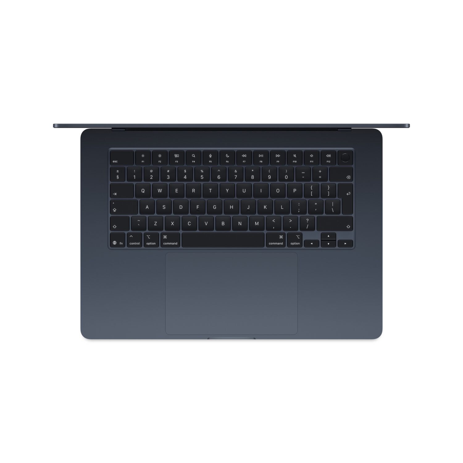 Apple MacBook | Air | Midnight | 15 " | 2880 x 1864 pixels | Apple M4 | 16 GB | Solid-state drive capacity 512 GB | Apple M4 chip 10-core CPU/10-core GPU | macOS | 802.11ax | Bluetooth version 5.0 | Keyboard language Russian | Keyboard backlit | Warranty 12 month(s) - Image 2
