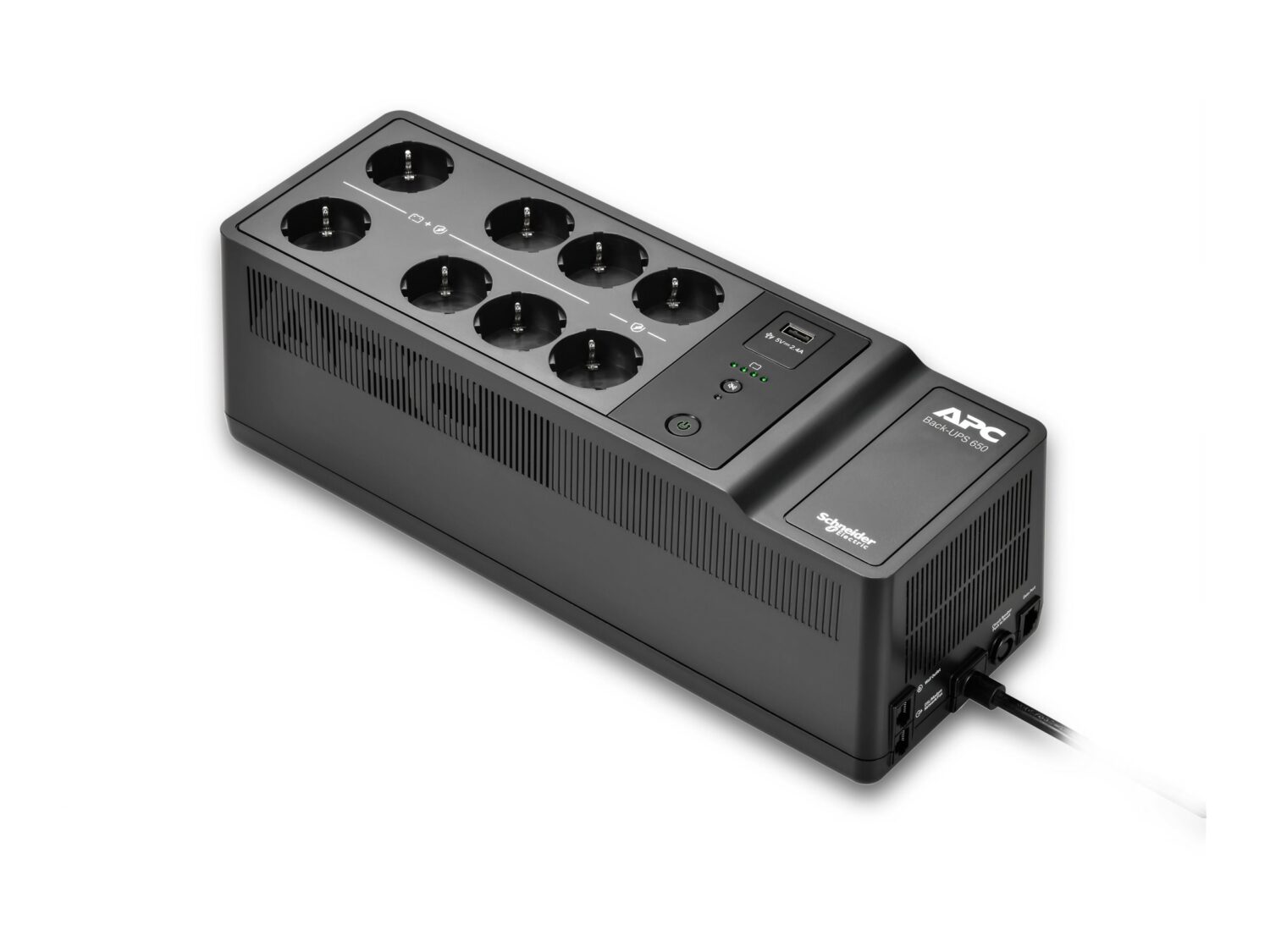 APC Back-UPS 650VA, 230V, 1 USB charging port | Schneider Electric
