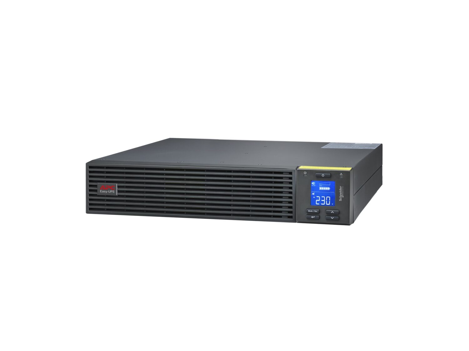 Schneider Electric Easy UPS, 2U rack, smart card slot, LCD, without rail | SRV1KRIRK | 1000 VA | 800 W