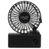 Adler Foldable mini fan | AD 7336 | Desk fan | Black | Diameter 6.5 cm | Number of speeds 1